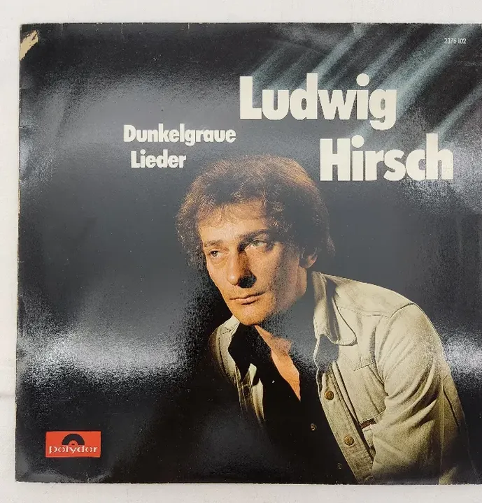 Langspielplatte - Ludwig Hirsch - Dunkelgraue Lieder - Bild 1