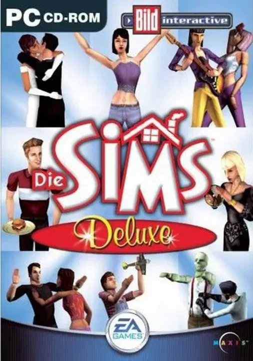 PC Game 2 CD-ROM Spiel Die Sims Deluxe - Bild 4