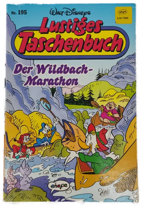 Buch LTB Nr. 195 - Der Wildbach-Marathon Lustiges Taschenbuch  - Bild 2