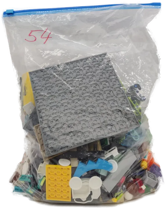 1 Kilo Legosteine gemischt - Bild 1