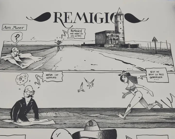 REMIGIO – Graphic Novel Poster („Am Meer“) - Bild 3
