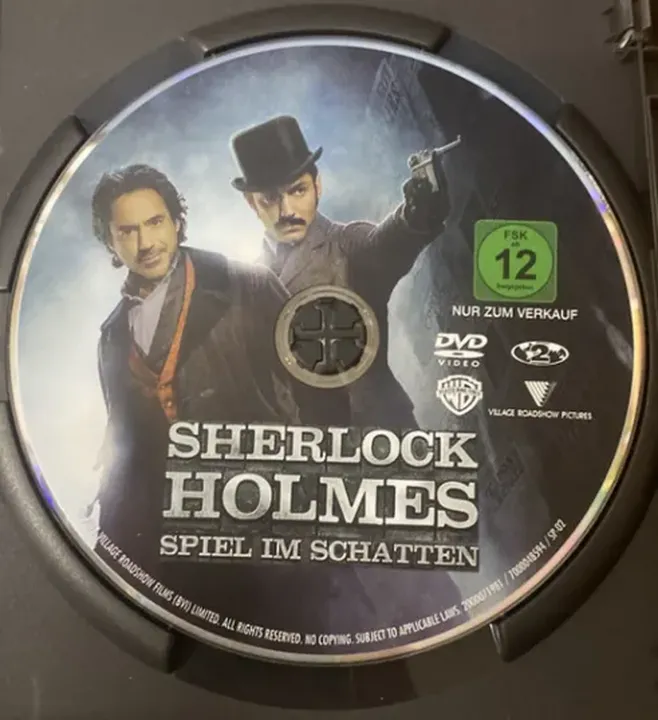 Sherlock Holmes - Spiel im Schatten - DVD - Bild 3