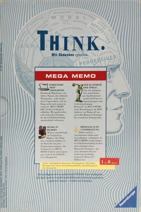 Think Mega Memo - Gesellschaftsspiel - Ravensburger - Bild 2