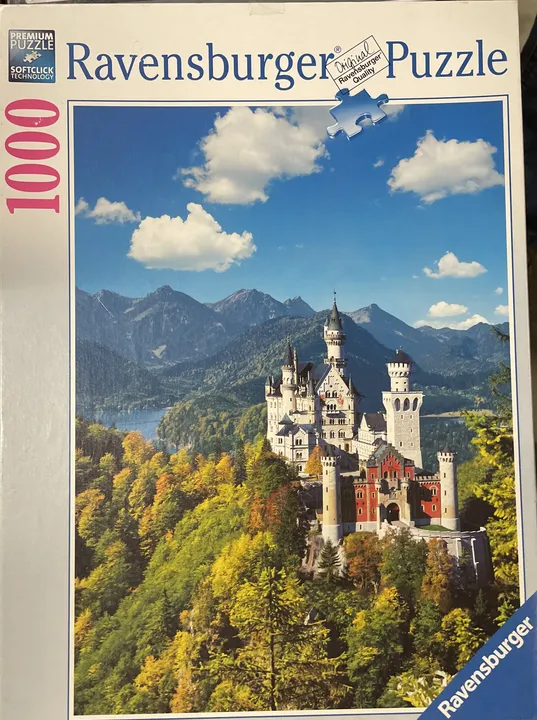 Ravensburger Puzzle - 1000 Teile - Burg - Bild 1