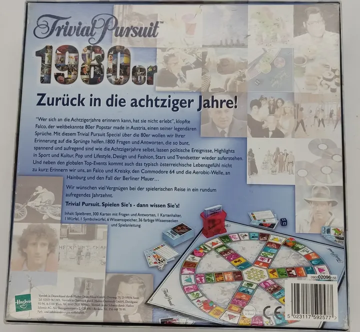 Parker Trivial Pursuit 1980er 