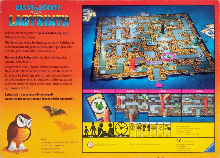 Das verrückte Labyrinth - Gesellschaftsspiel - Ravensburger  - Bild 2