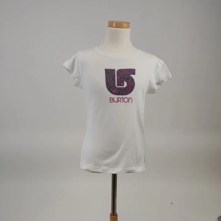 Burton Kinderkurzarm T-Shirt weiß - M - Bild 1