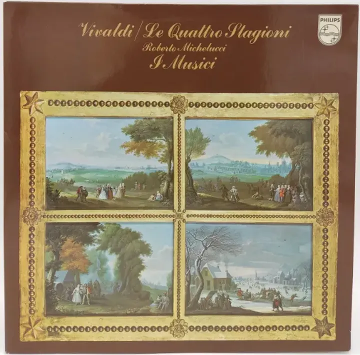 Vinyl LP - Vivaldi, Roberto Michelucci, I Musici - Le Quattro Stagioni  - Bild 1