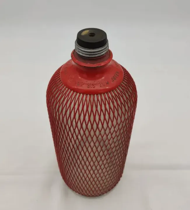 Vintage Soda Flasche Drahtnetzmantel - Bild 2