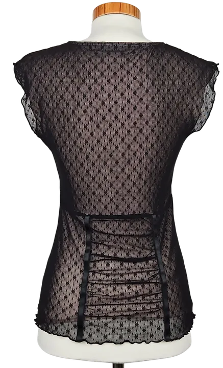 Mexx Damen Top, schwarz - Gr. S  - Bild 2