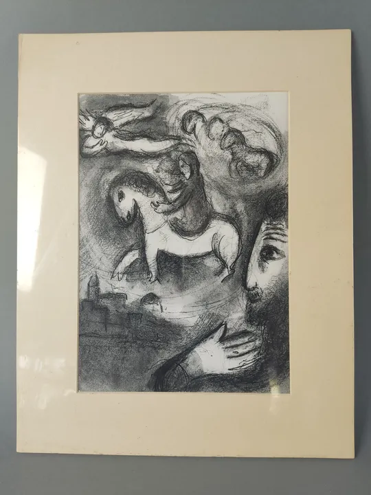 Marc Chagall / Druck in Passepartout 35 x 44 cm - Bild 1
