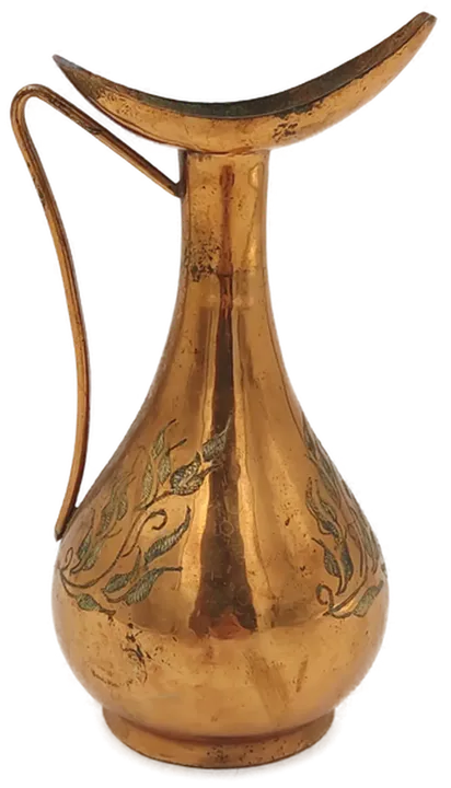 Deko Krug/ Vase aus Messing  - Bild 1