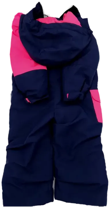 Snoxx Kinder Schneeanzug dunkelblau/pink Gr. 98/104 - Bild 2