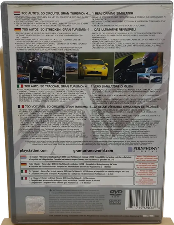 Playstation Sony PS2 Gran Turismo 4 - Bild 2