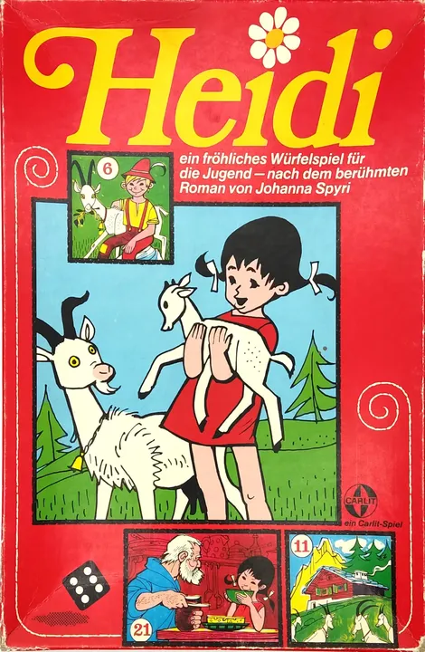 HEIDI - ein fröhliches Würfelspiel - Gesellschaftsspiel - Carlit-Spiel - Bild 1