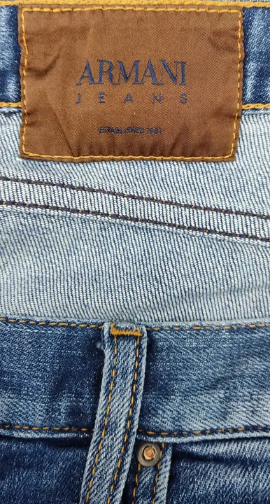 Armani Herren Jeans blau Gr. W36 L32 - Bild 5