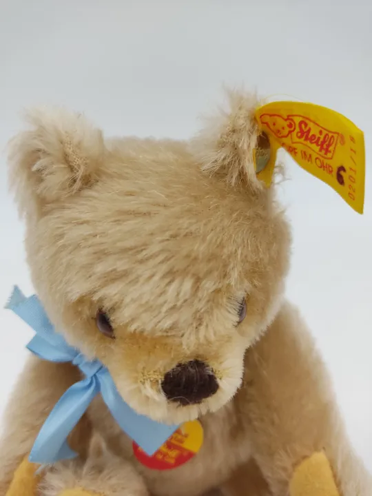 Kleiner Steiff Teddybär mit Schleife  - Bild 2