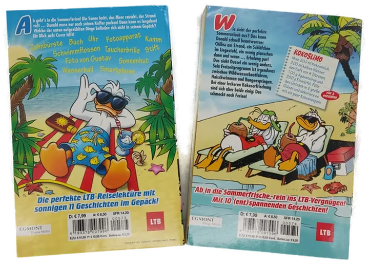 Buch:  Walt Disney Lustiges Taschenbuch LTB Nr. 573 & 574, 