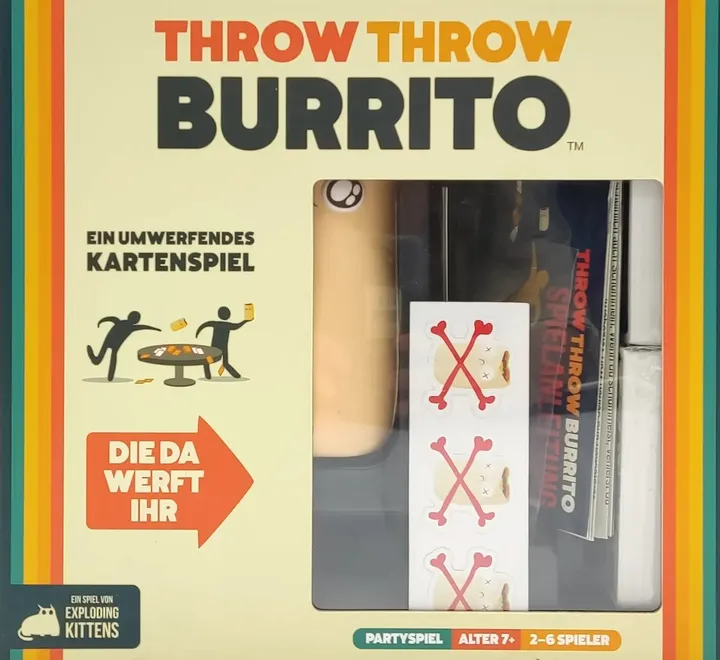 Throw Throw Burrito - Kartenspiel, Asmodee  - Bild 1