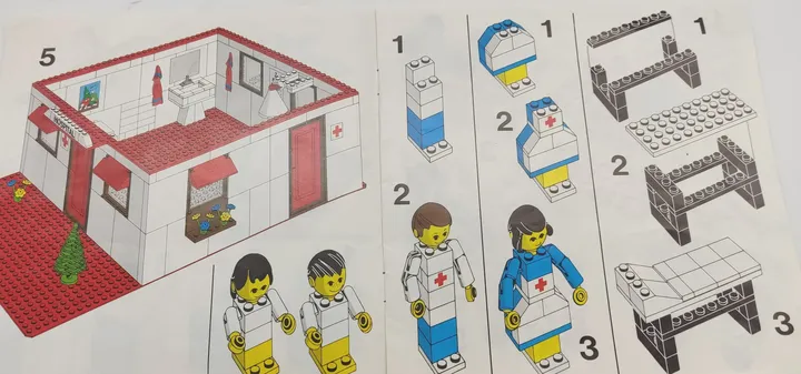 LEGO 231 Hospital 1978 - Bild 3