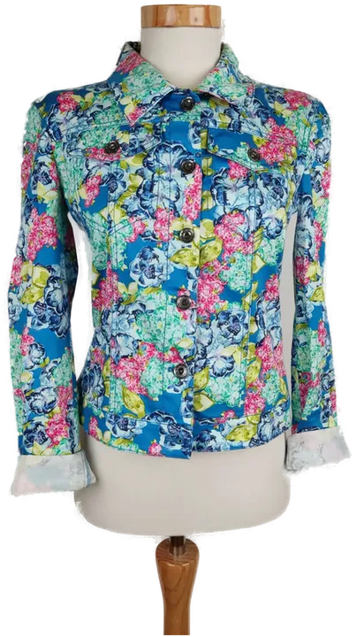 Jones Jeansjacke Blumen – Gr. XS - Bild 6