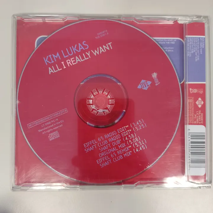 Kim Lukas - all i really want (CD Hülle defekt)!!! - Bild 2