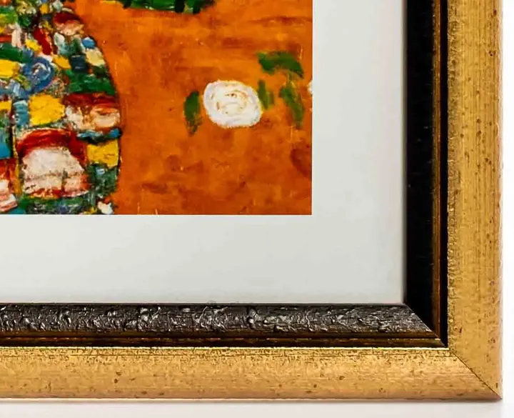 Bild Kunstdruck G. Klimt die Tanzerin maestri della pittura mit Rahmen - Bild 3