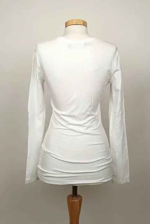 Love Moschino Langarmshirt weiß Gr. 36 - Bild 2