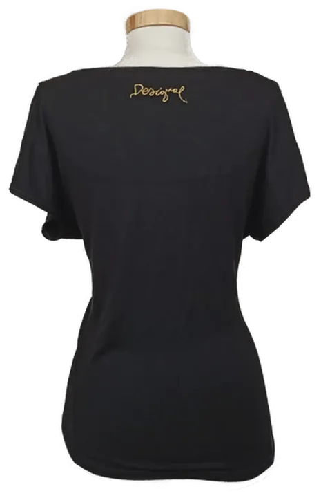 Desigual Damen T-Shirt schwarz Gr. S - Bild 2