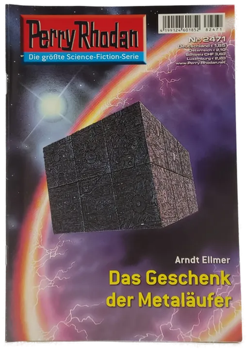 Romanheft Perry Rhodan Das Geschenk der Metaläufer Erstauflage Nr. 2471 - Bild 2