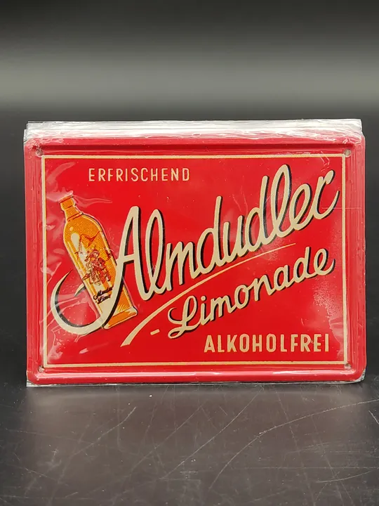 Almdudler Nostalgieschild / Wandschild aus Metall - Bild 1