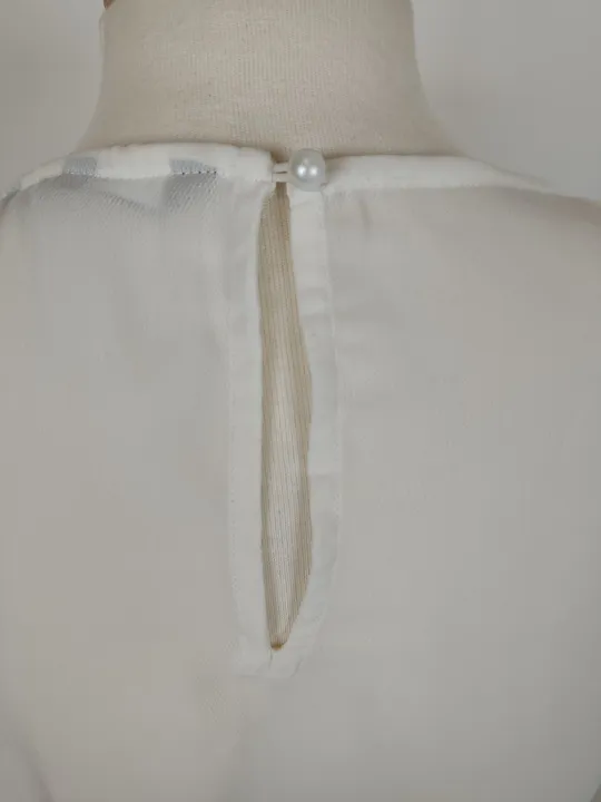 Vero Moda Damen Top Bluse ärmellos weiß - S/36 - Bild 6