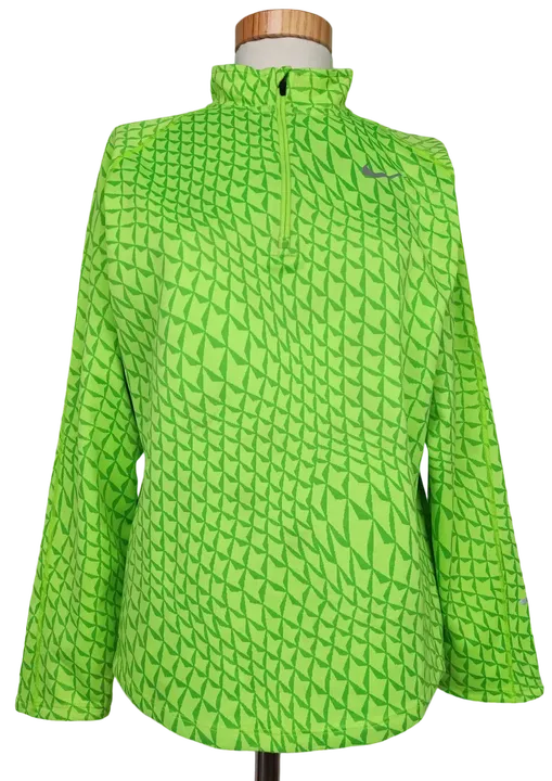 Nike Running Dri-Fit Damen Shirt, grün - Gr. XL  - Bild 1