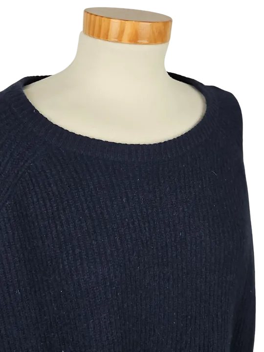 Kaschmir Damen Pullover, marine - Gr. XXL  - Bild 4