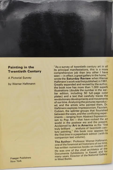 Painting in the Twentieth Century. Volume Two. A Pictorial Survey - Werner Haftmann  - Bild 2