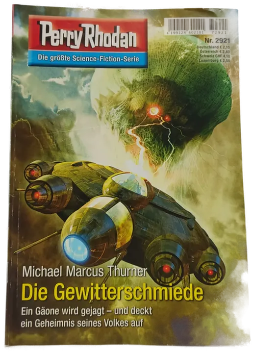  Romanheft Perry Rhodan Die Gewitterschmiede Erstauflage Nr.2921 - Bild 2