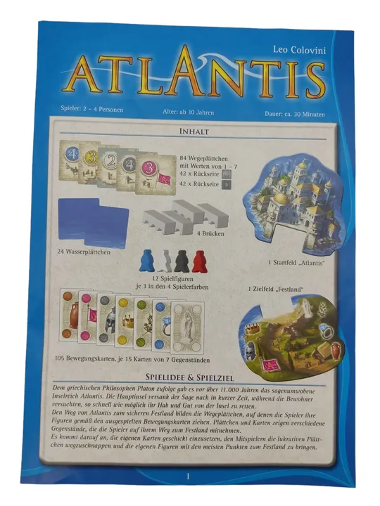 Atlantis | Brettspiel amigo 09620 - Bild 4