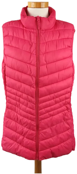 Damen Steppweste ärmellos pink - Gr. XL - Bild 1