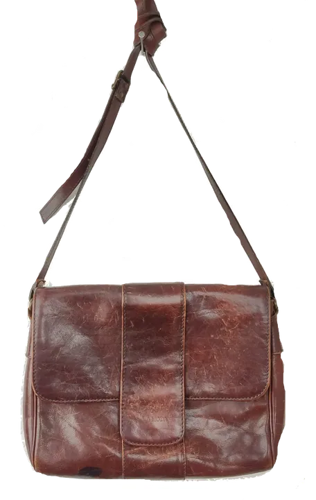Vintage Leder Tasche braun  - Bild 1