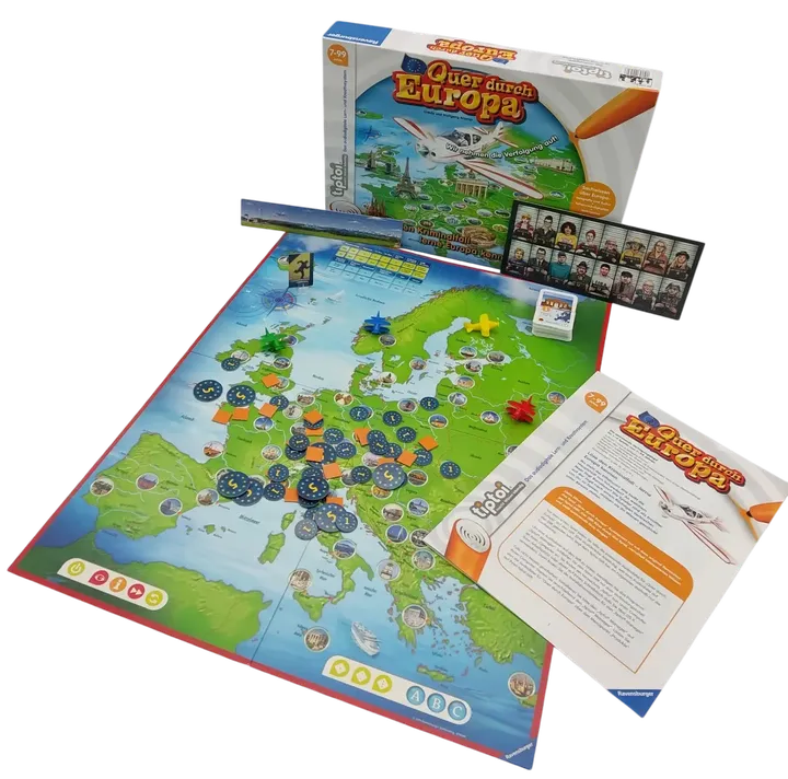 tiptoi® Quer durch Europa - Lernspiel - Ravensburger - Bild 2