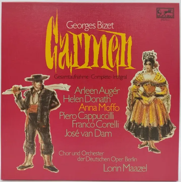Vinyl LP - Georges Bizet - Carmen, 3-LP's Box - Bild 1