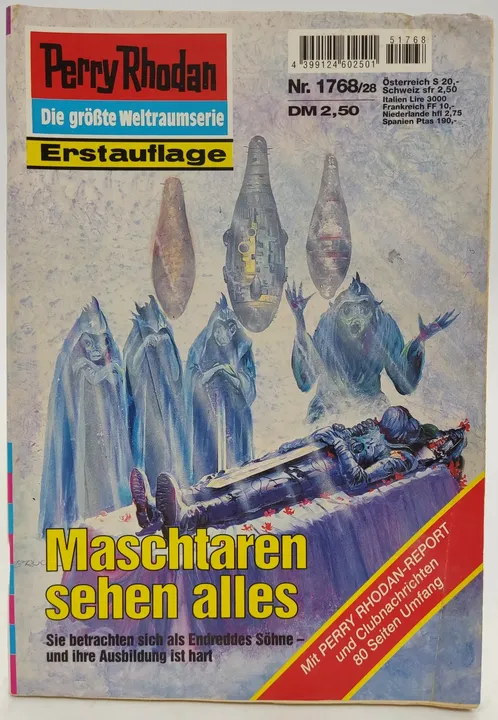 Romanheft Perry Rhodan Maschtaren sehen alles Erstauflage Nr.1768 - Bild 1