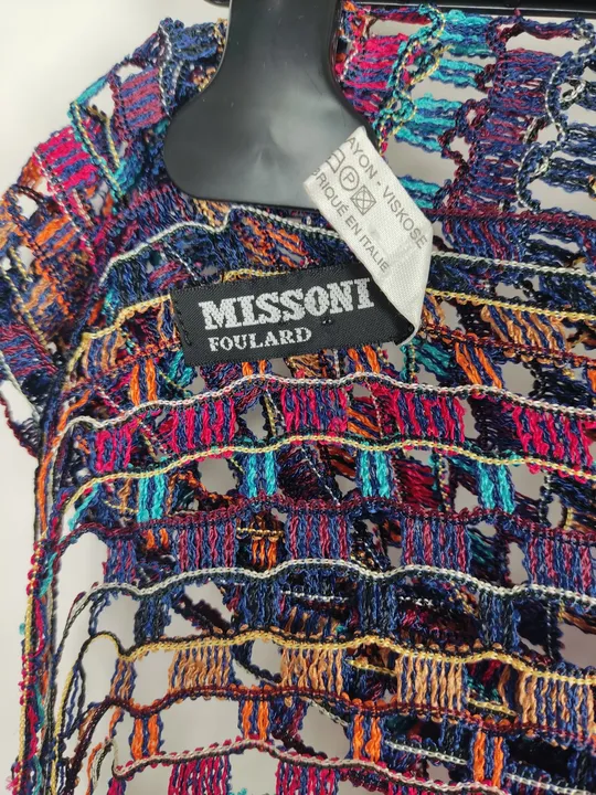 Missoni Damen Schal bunt - 180 x 50cm - Bild 4