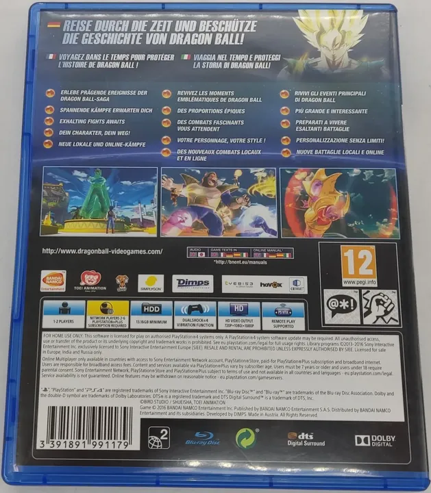 Playstation Sony PS4 Spiel Dragonball Xenoverse 2 - Bild 2