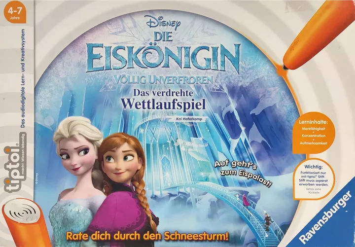 tiptoi® Disney Die Eiskönigin - Lernspiel - Ravensburger  - Bild 1