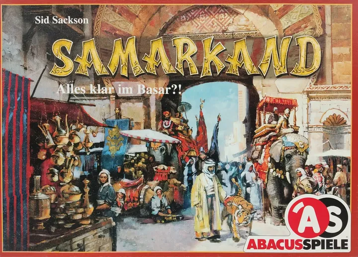 Samarkand - Alles klar im Basar?! - Abacus Spiele - Bild 1