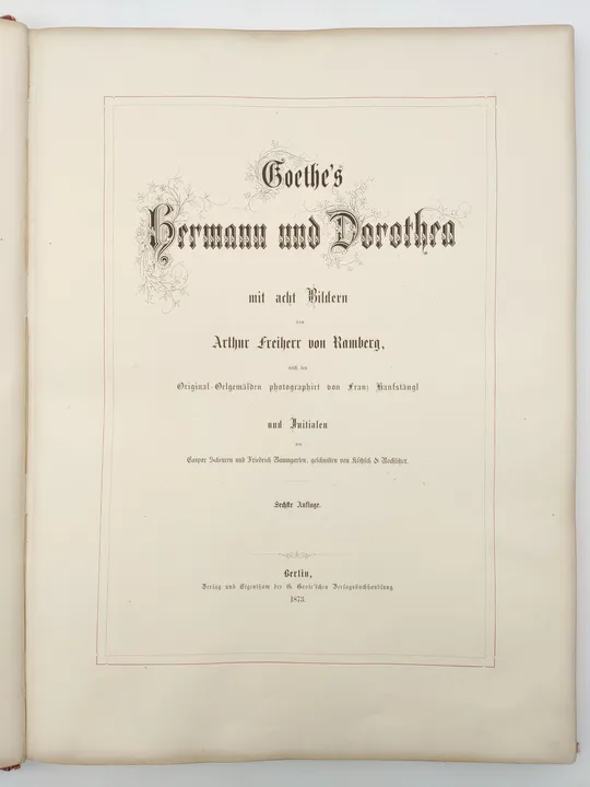 Goethe's - Hermann und Dorothea  - Bild 4
