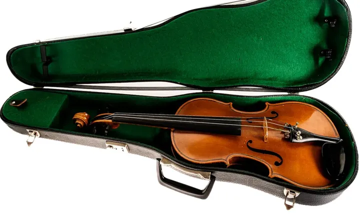 Geige im Koffer - Qualitätsinstrument mit leichten Schönheitsfehlern - Bild 2