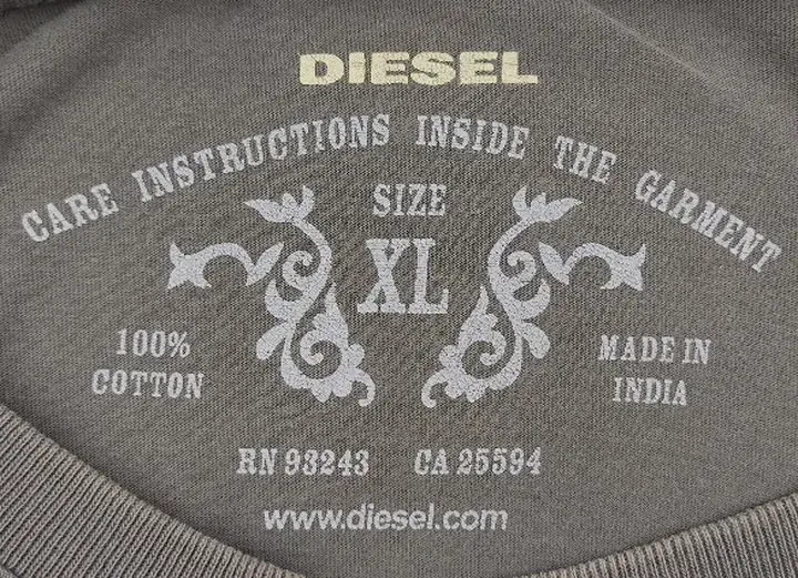 Diesel - Damen Langarmshirt Gr. XL - Bild 4