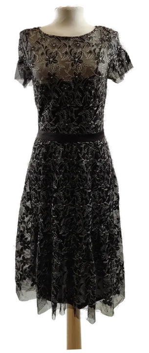 Schwarzes Kleid bestückt  - Bild 1